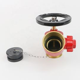 2.5" BSP Male Brass Or LG2 Fire Hydrant Oblique Type Landing Valve